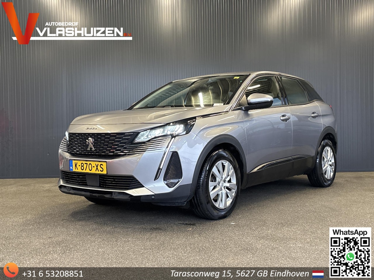 Peugeot 3008 - 1.2 PureTech Active Avantage | € 12.950,- NETTO! | Automaat | Led | Trekhaak | Camera | Cr - AutoWereld.nl