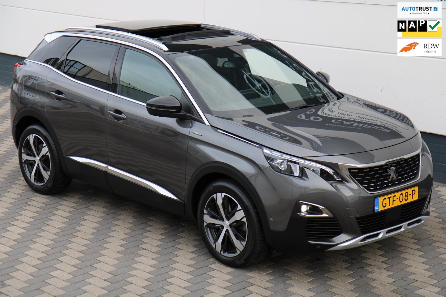 Peugeot 3008 - 1.6 180PK Aut. Pano GT-Line LED 360 Camera BTW !! - AutoWereld.nl