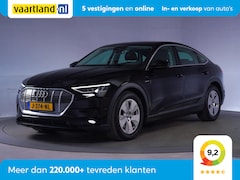 Audi e-tron Sportback - 50 Quattro Edition Aut [ Nav Adaptive cruise Interieur voorverwarming ]