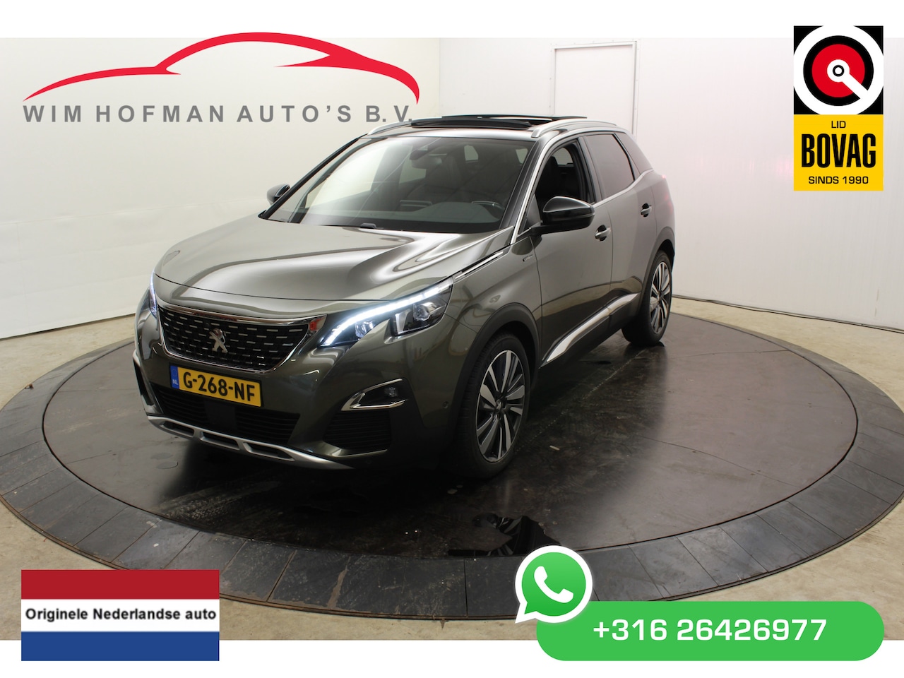 Peugeot 3008 - 1.2 PureTech GT Line Pano Camera Leder - AutoWereld.nl