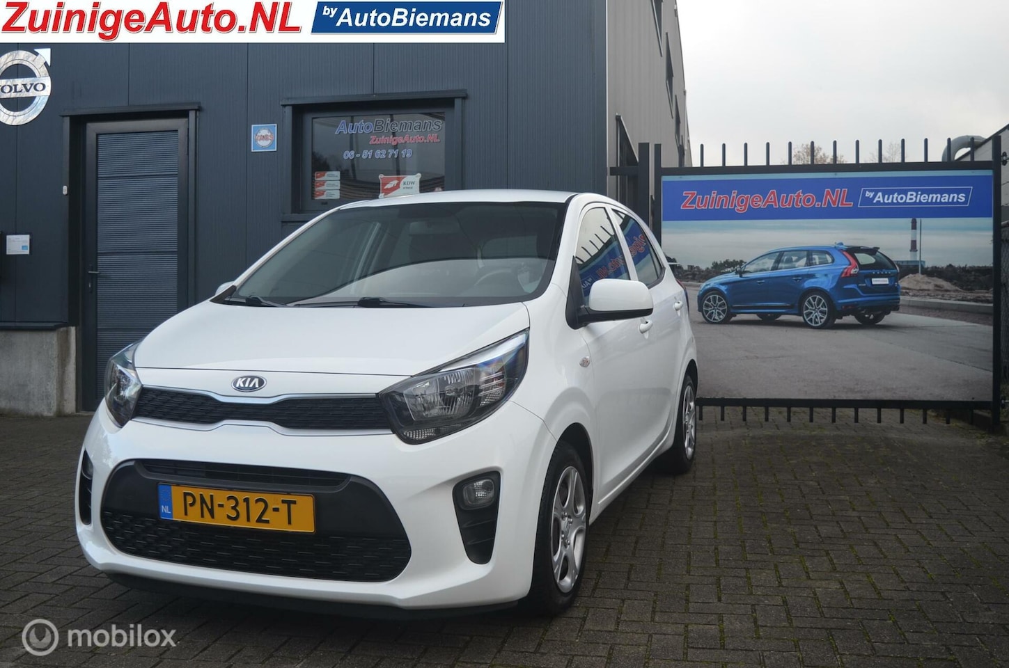 Kia Picanto - 1.0 CVVT EcoPlusLine Navigatie 1e eign. Zeer Mooi - AutoWereld.nl