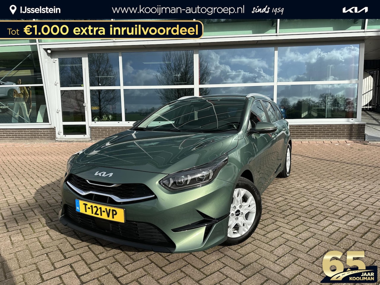 Kia Cee'd Sportswagon - Ceed 1.0 T-GDi DynamicPlusLine Experience Green | Trekhaak - AutoWereld.nl