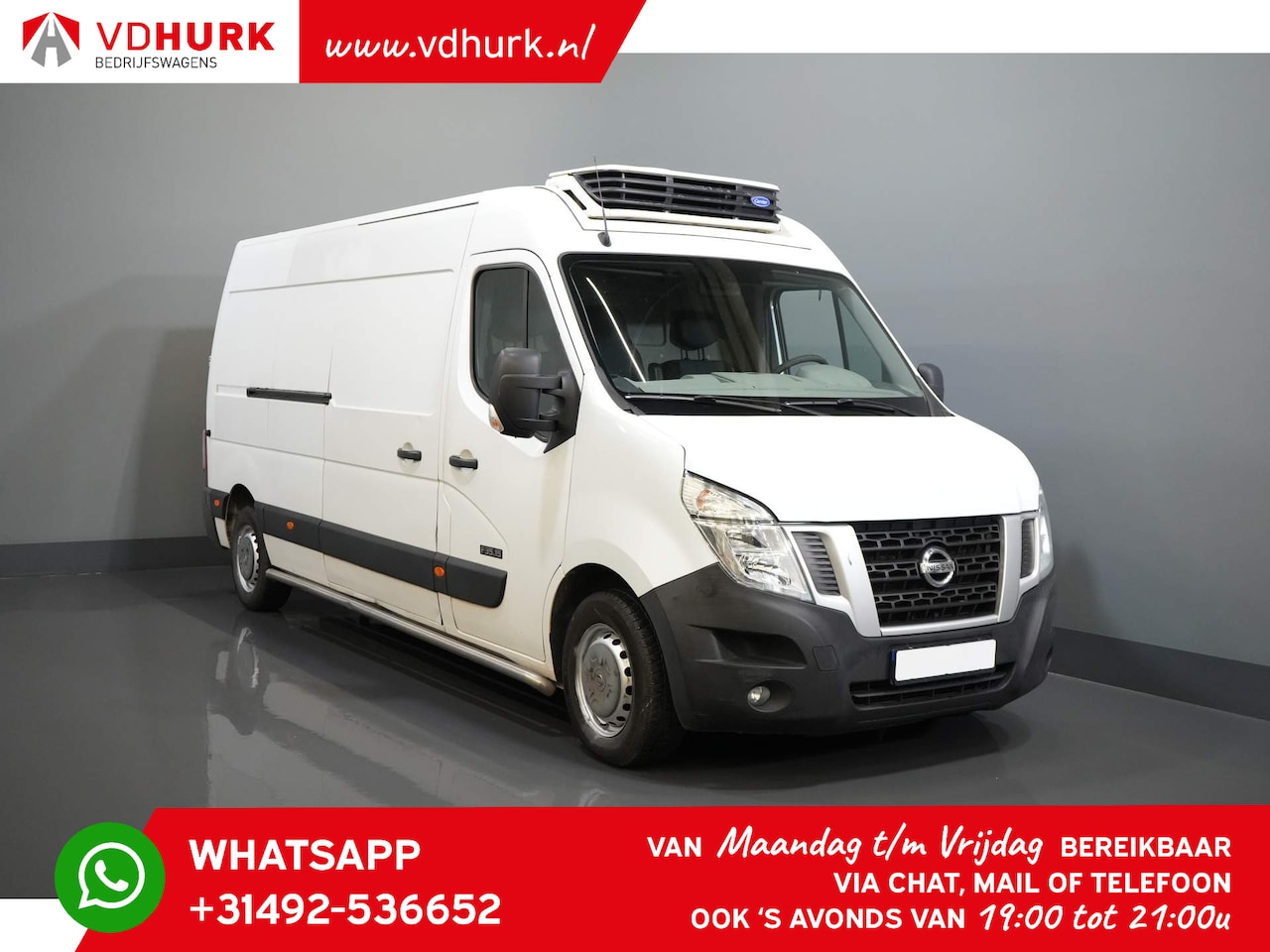 Nissan NV400 - 2.3 dCi 145 pk L3H2 Koelwagen/ Carrier/ Kühl/ Khul/ Koel/ APK - AutoWereld.nl