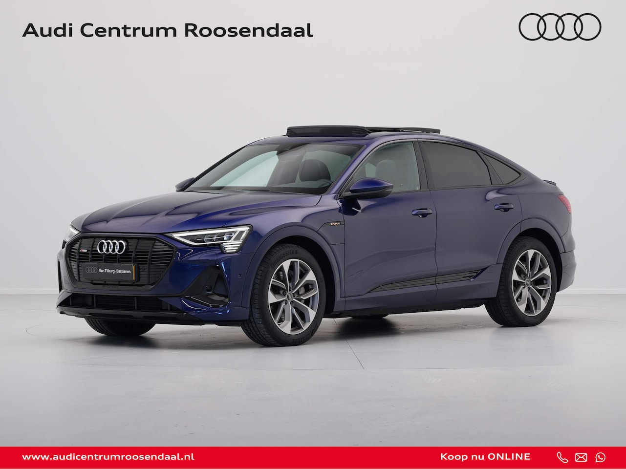 Audi e-tron Sportback - 55 quattro S-Line edition 95 kWh B&O Camera Matrix Led Luchtvering 47 - AutoWereld.nl