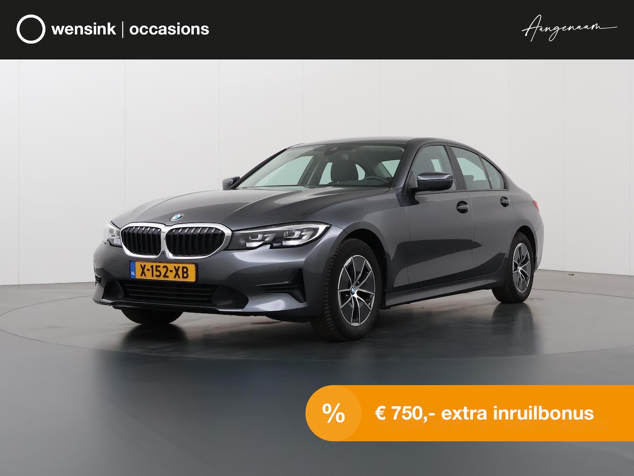 BMW 3-serie - 318i Business Edition Plus | Sportstoelen | Leder | Navigatie | Parkeercamera | Stoelverwa - AutoWereld.nl