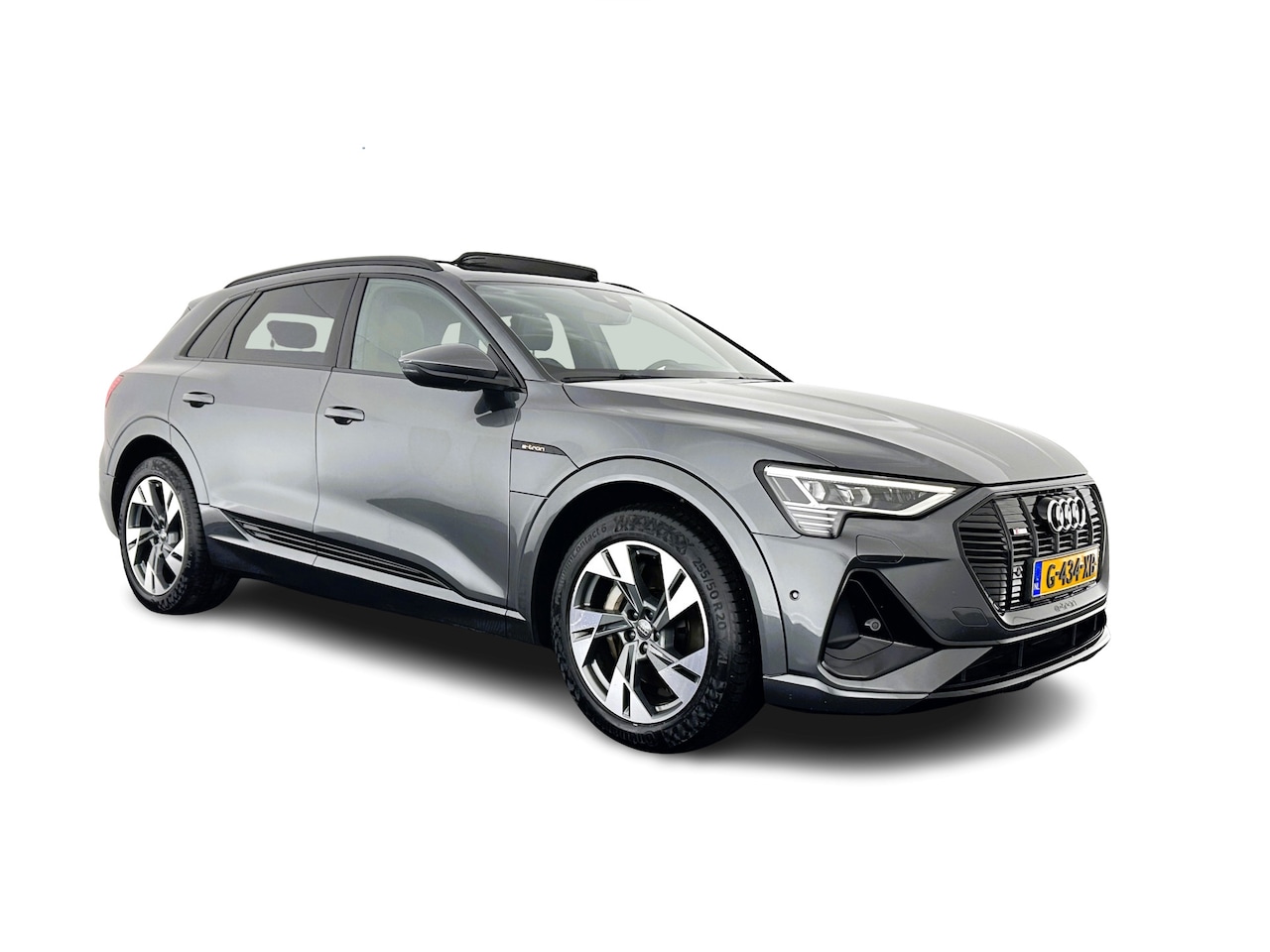 Audi e-tron - 50 quattro Launch edition Black 71 kWh (INCL.BTW) *PANO | ADAPTIVE-CRUISE | FULL-LED | 1/2 - AutoWereld.nl