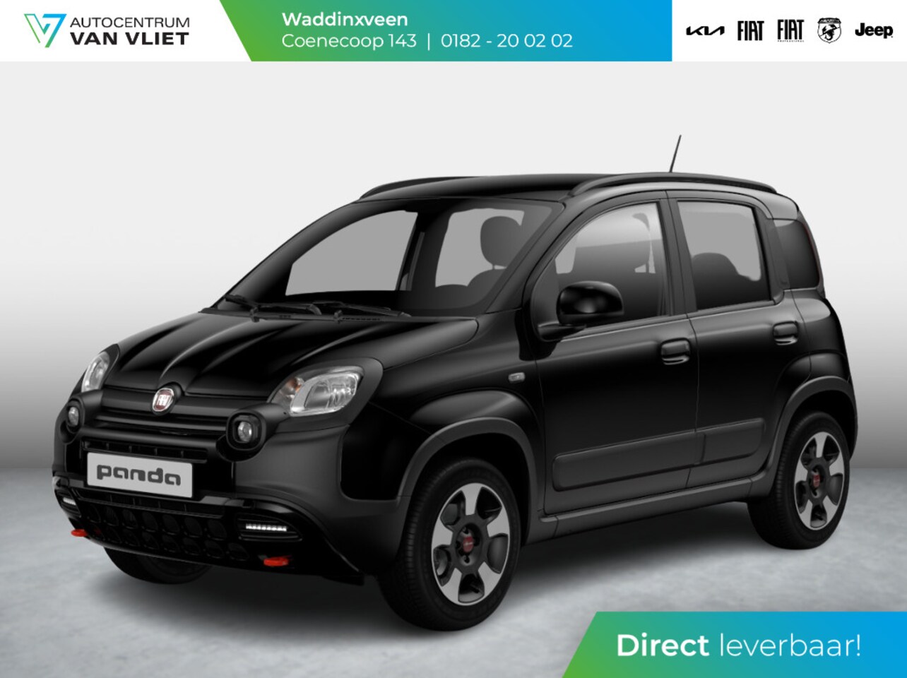 Fiat Panda - Hybrid Cross | MY24 | Airco | Bluetooth Dakrails | LED | PDC | Uit voorraad leverbaar ! - AutoWereld.nl