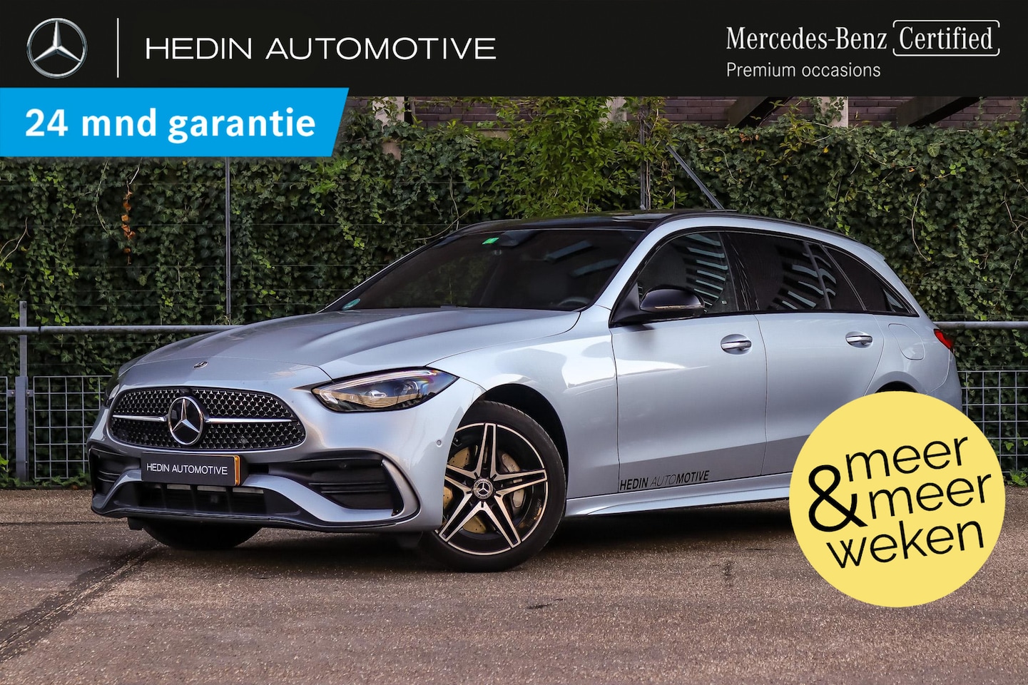 Mercedes-Benz C-klasse Estate - C 300e Automaat AMG Line | Premium Pakket | Nightpakket | Panoramadak - AutoWereld.nl