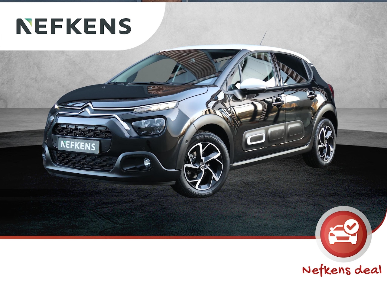 Citroën C3 - 1.2 110PK C-Series (AppleCarPlay/1ste eig./Climate/LED/LMV/P.Glass) - AutoWereld.nl