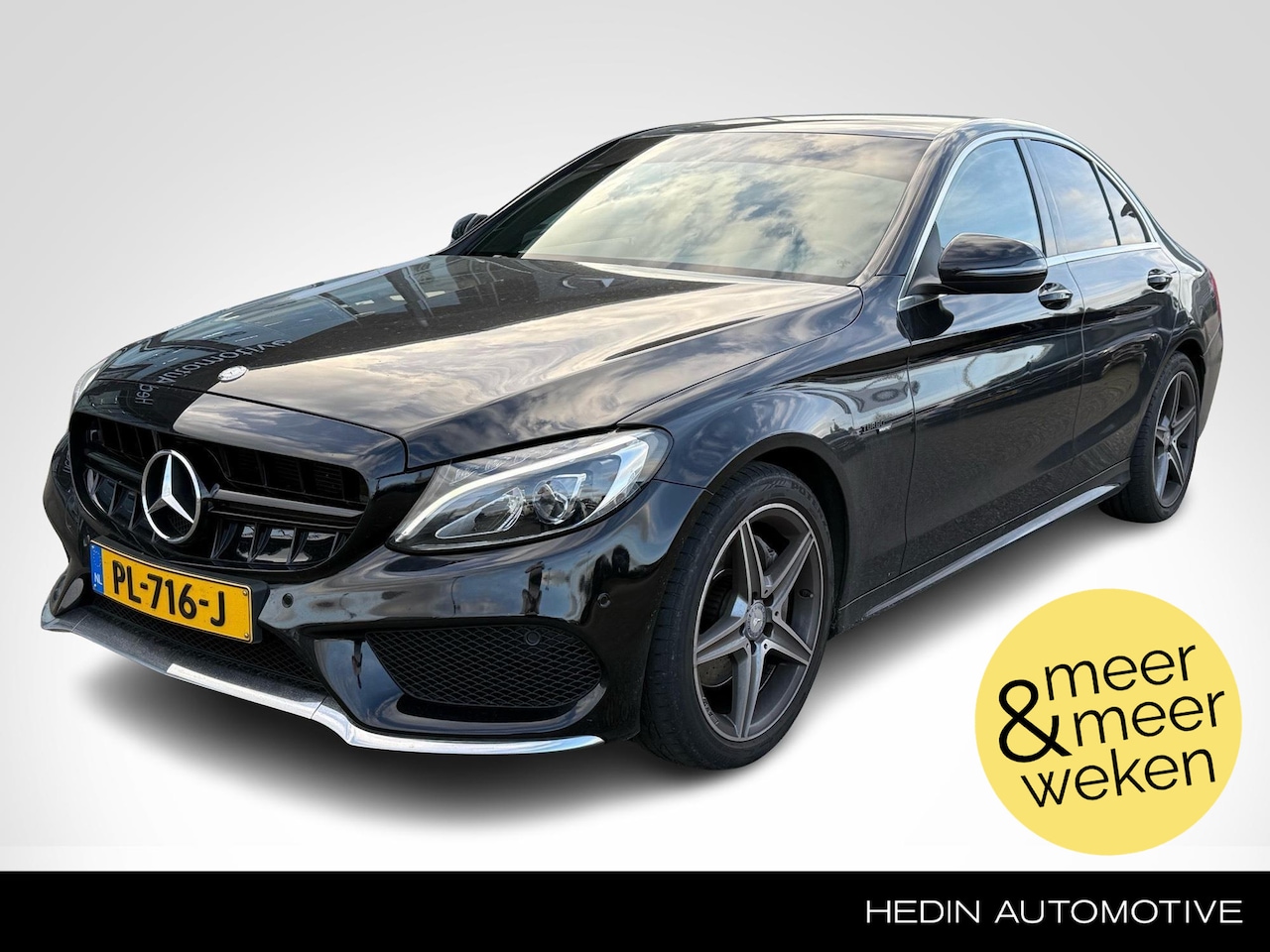 Mercedes-Benz C-klasse - C 180 Limousine Automaat AMG Sport Edition | LED | Stoelverwarming | Parktronic | Camera | - AutoWereld.nl