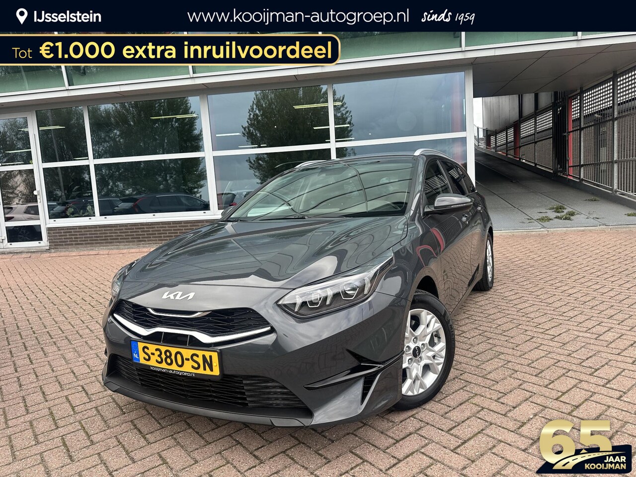 Kia Cee'd Sportswagon - Ceed 1.5 T-GDi DynamicLine 1400KG TREKGEWICHT | TREKHAAK - AutoWereld.nl