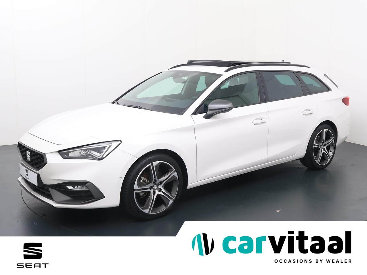 Seat Leon Sportstourer - 1.0 TSI FR Business Intense | 110 PK | Cruisecontrol | Panorama Dak | Navigatie | Digital - AutoWereld.nl