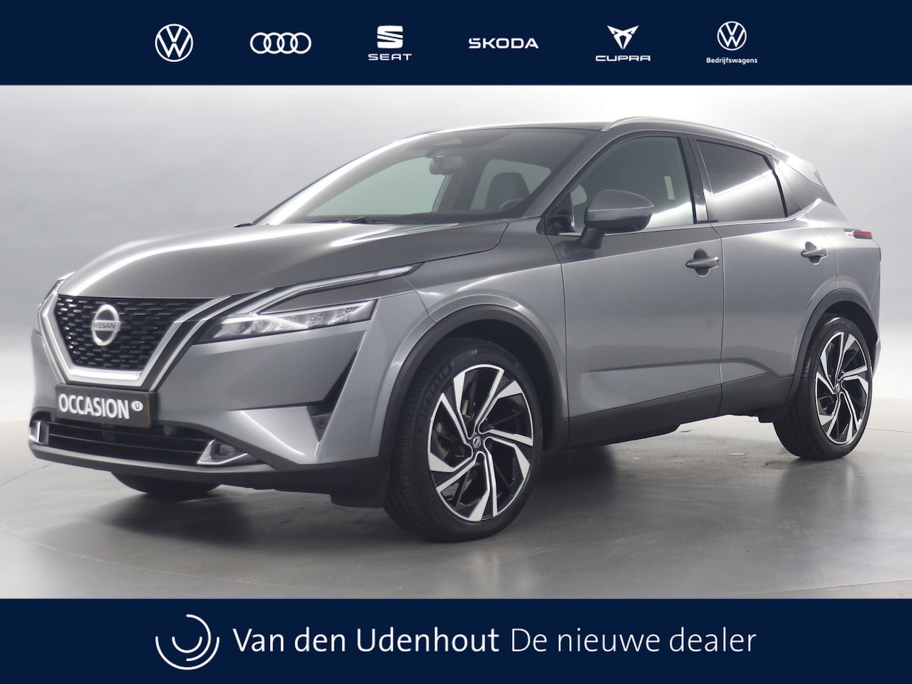 Nissan Qashqai - 1.3 MHEV 158pk Xtronic Tekna Plus / Navigatie / Camera / Stoelverwarming - AutoWereld.nl