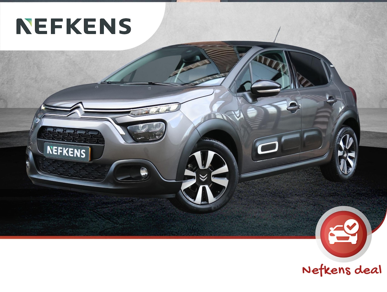 Citroën C3 - 1.2 85PK Shine (1ste eig./Led/P.Glass/NAV./AppleCarPlay/16"LMV) - AutoWereld.nl