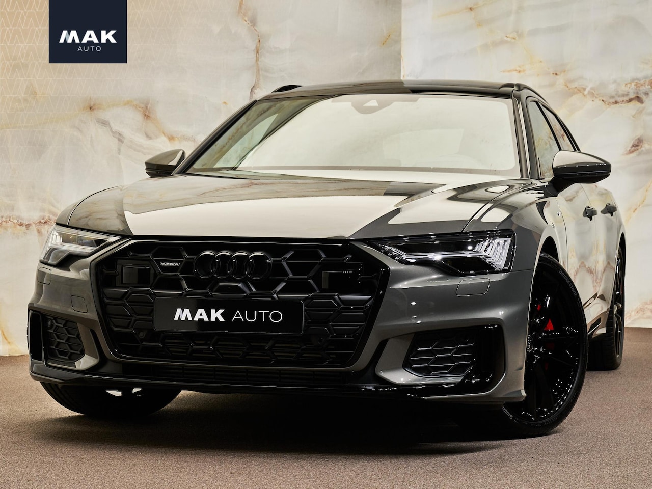 Audi A6 Avant - 55 TFSI e Quattro S Edition, pano, S Sportstoelen, 21", B&O, HUD, tr.haak, topview, ACC, k - AutoWereld.nl