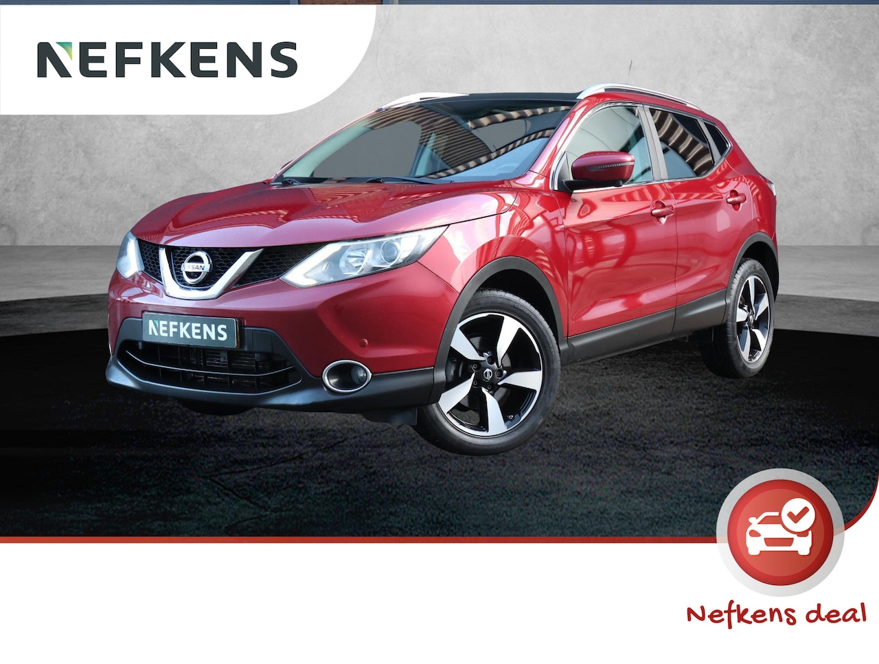 Nissan Qashqai - 115pk N-Connecta (1ste eig./Glazendak/T.haak/Camera/Climate/Cruise/PDC/NL Auto!) - AutoWereld.nl