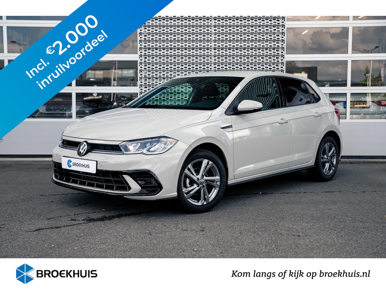 Volkswagen Polo - 1.0 TSI 95 5MT R-Line Inclusief € 2000,- inruilvoordeel | 'App-Connect' draadloze smartpho - AutoWereld.nl