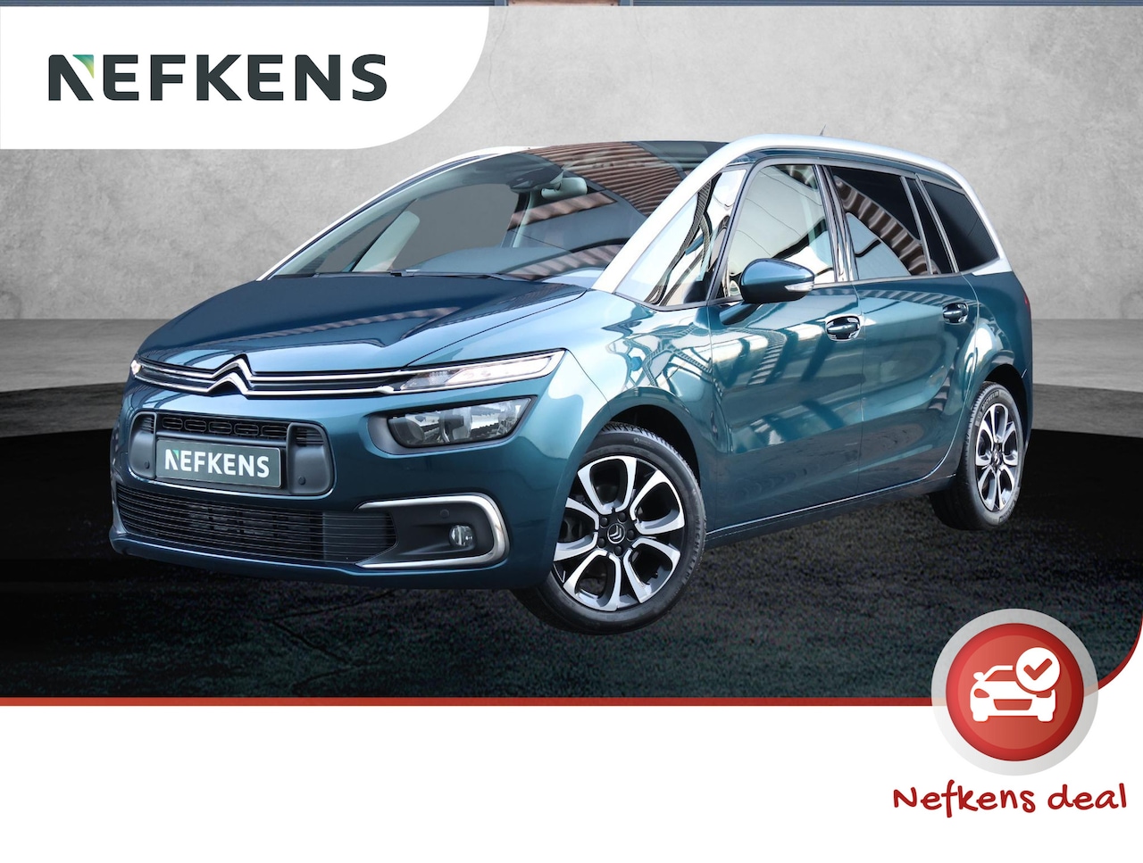 Citroën Grand C4 SpaceTourer - 130pk P.T. Business (1ste eig./Camera/T.haak/7p.!!/17"LMV/NAV./P.Glass) - AutoWereld.nl