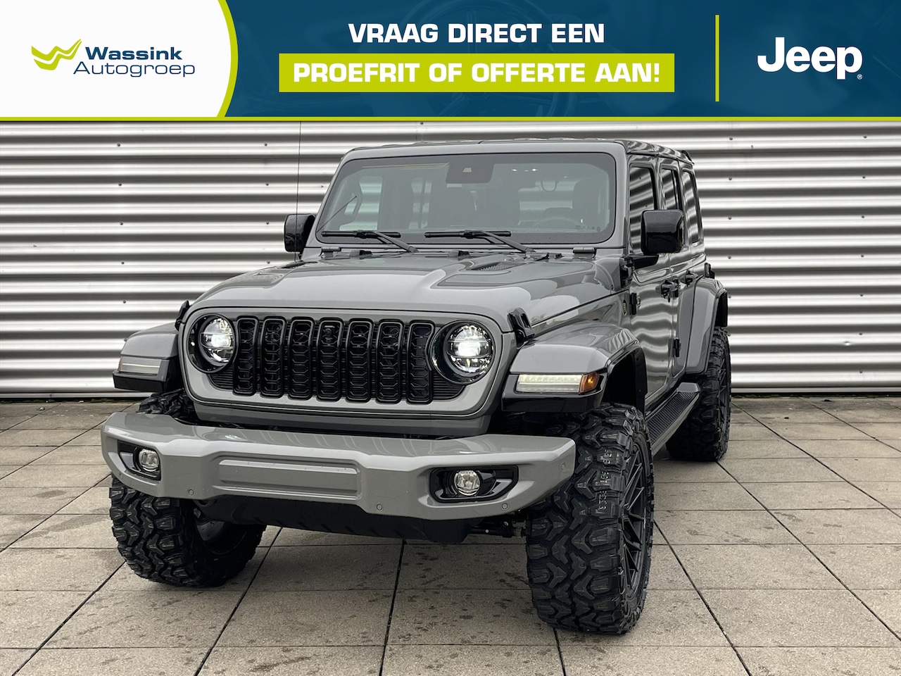 Jeep Wrangler - 4xe PHEV 380pk Aut. Sahara | Navigatie | 20'' LM Velgen | Leder| Full Option! - AutoWereld.nl