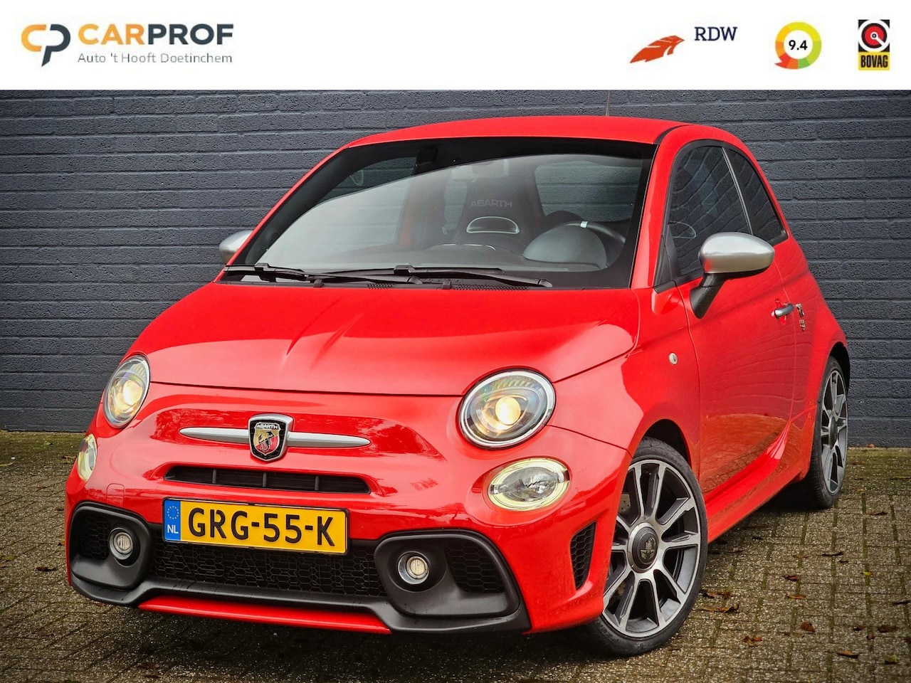 Fiat 500 C - 1.4 T-Jet Abarth Turismo 70th Anniversary 1.4 T-Jet Abarth Turismo 70th Anniversary - AutoWereld.nl