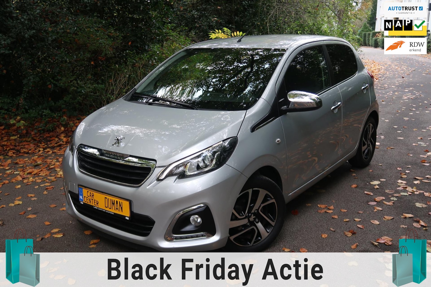 Peugeot 108 - 1.0 e-VTi Allure BLACK FRIDAY DEAL!!!! - AutoWereld.nl