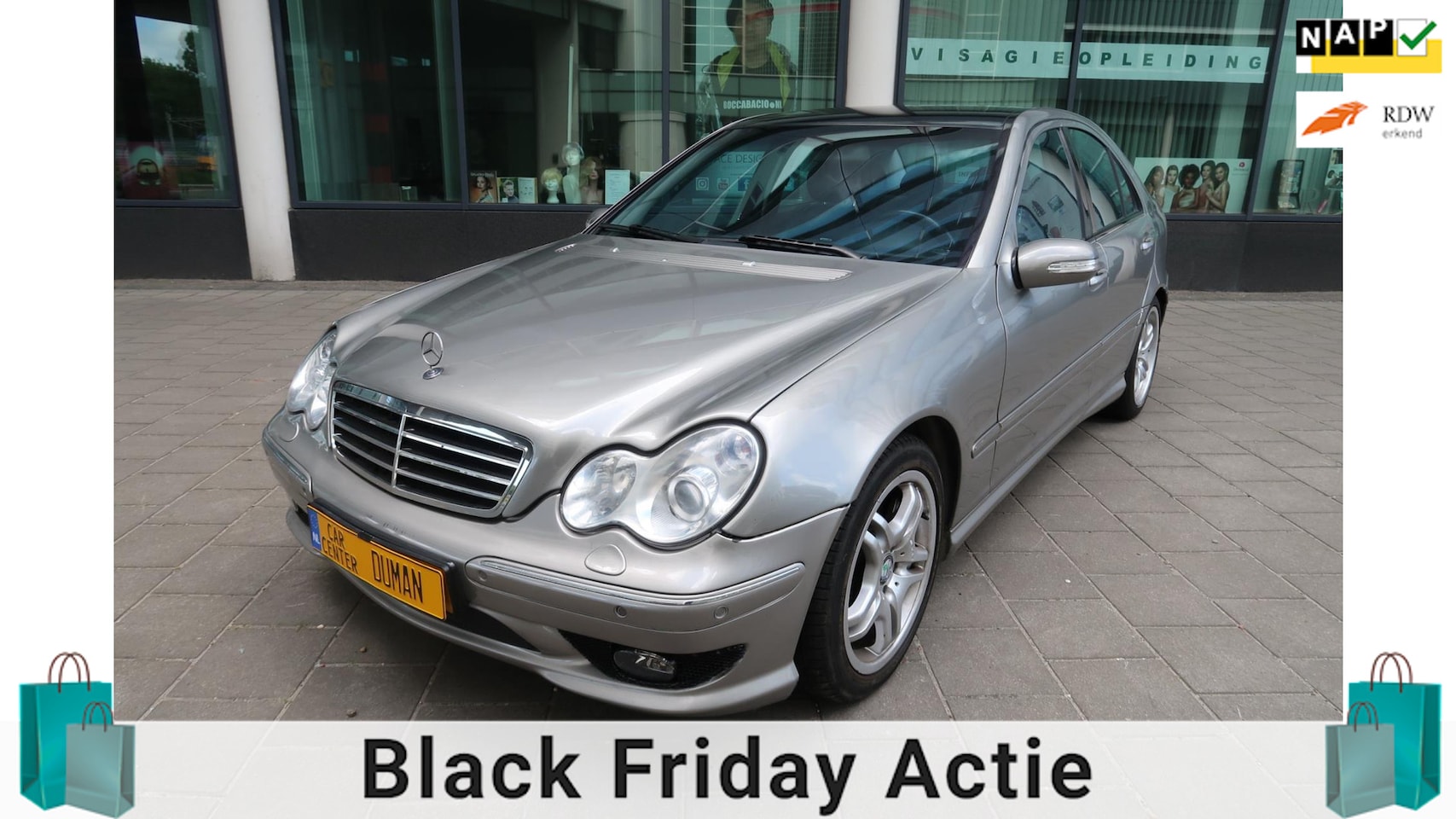 Mercedes-Benz C-klasse - 30 CDI AMG C30 C270 Facelift Leer Navi Origineel NL Uniek - AutoWereld.nl