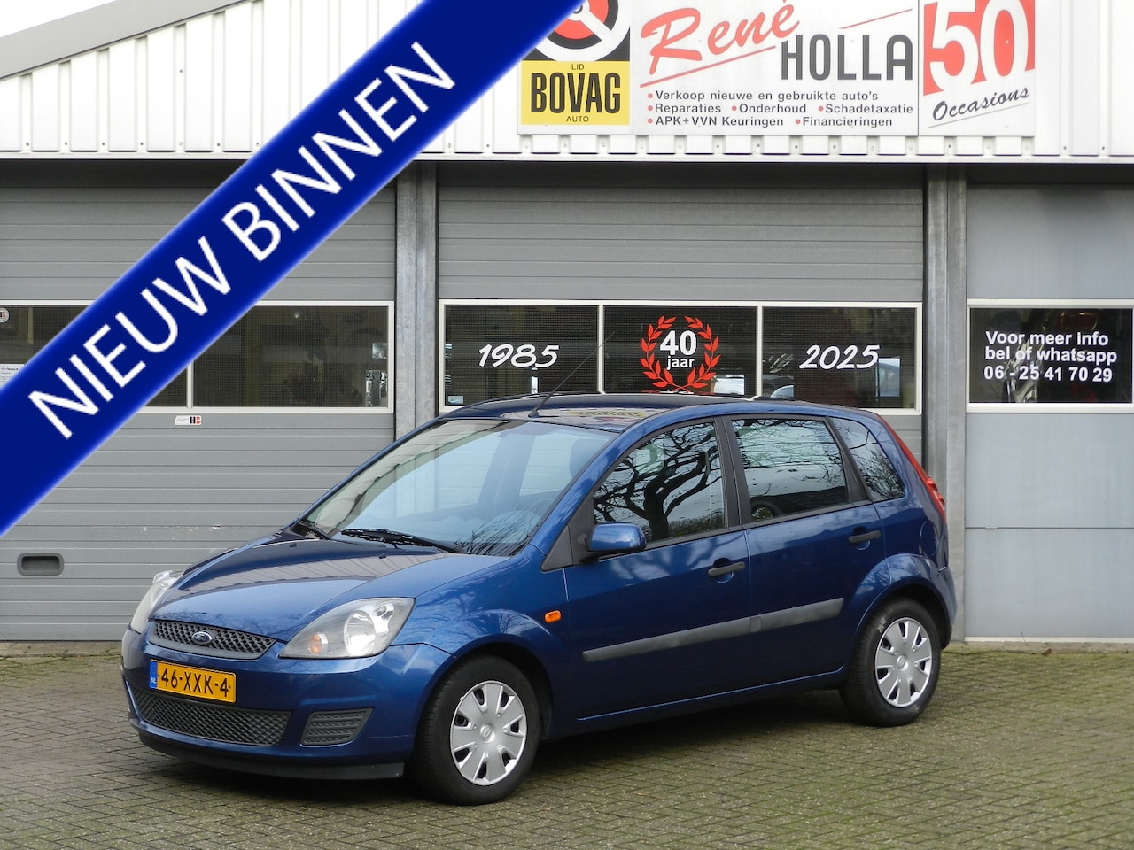 Ford Fiesta - 1.3-8V 5Deurs Champion Airco CV afst Metallic lak Reservewiel - AutoWereld.nl