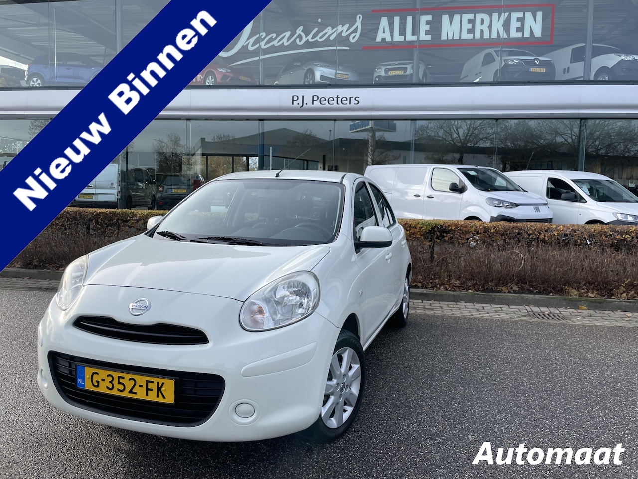 Nissan Micra - 1.2 30th. Anniversary Automaat Airco - LMV 15"- ramen E-voor - A-bank IDN - radio/cd/aux - - AutoWereld.nl