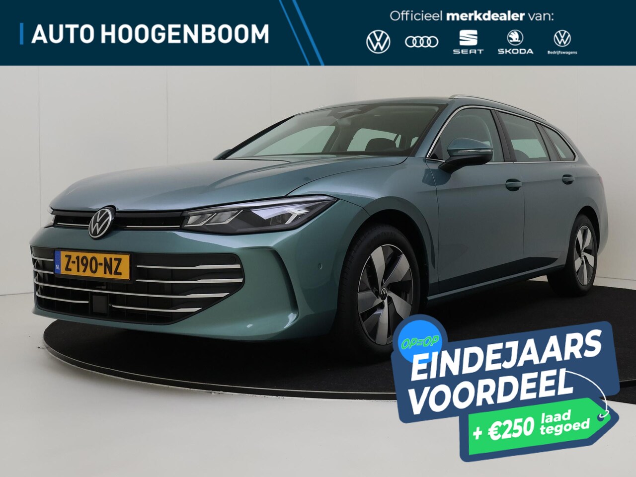 Volkswagen Passat Variant - 1.5 eTSI Business | Dodehoek detectie | 3-zone airco | Massagefunctie voorstoelen | Parkee - AutoWereld.nl