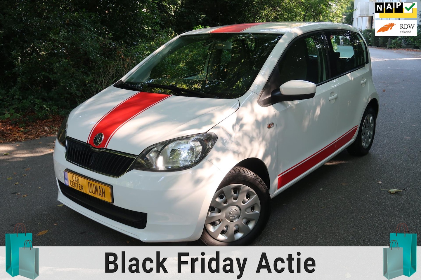 Skoda Citigo - 1.0 CNG Greentech Sprint Airco Cruise Elek-ramen NAP - AutoWereld.nl