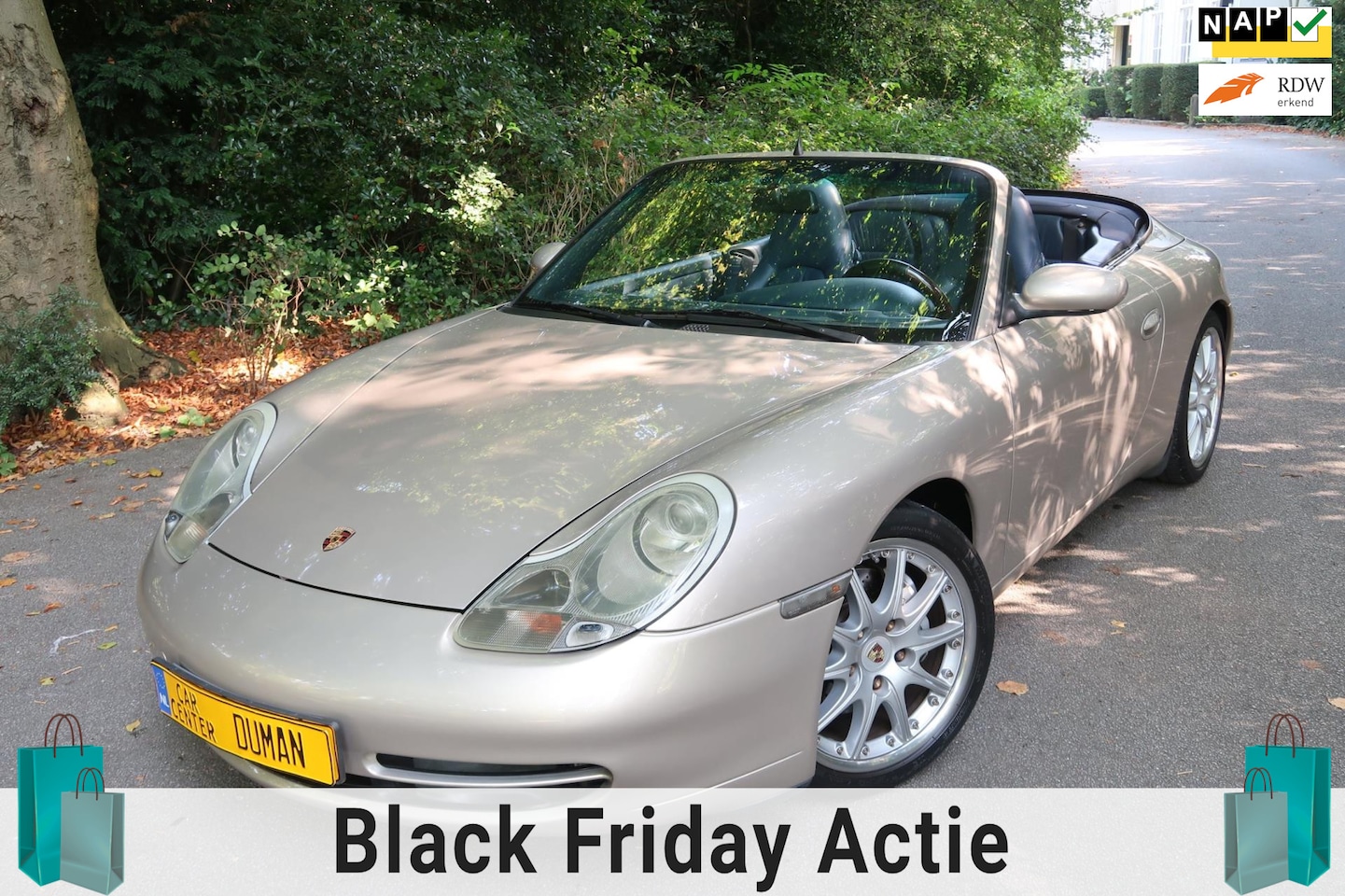 Porsche 911 Cabrio - 3.4 Carrera 4 BLACK FRIDAY DEAL €26.000,- - AutoWereld.nl