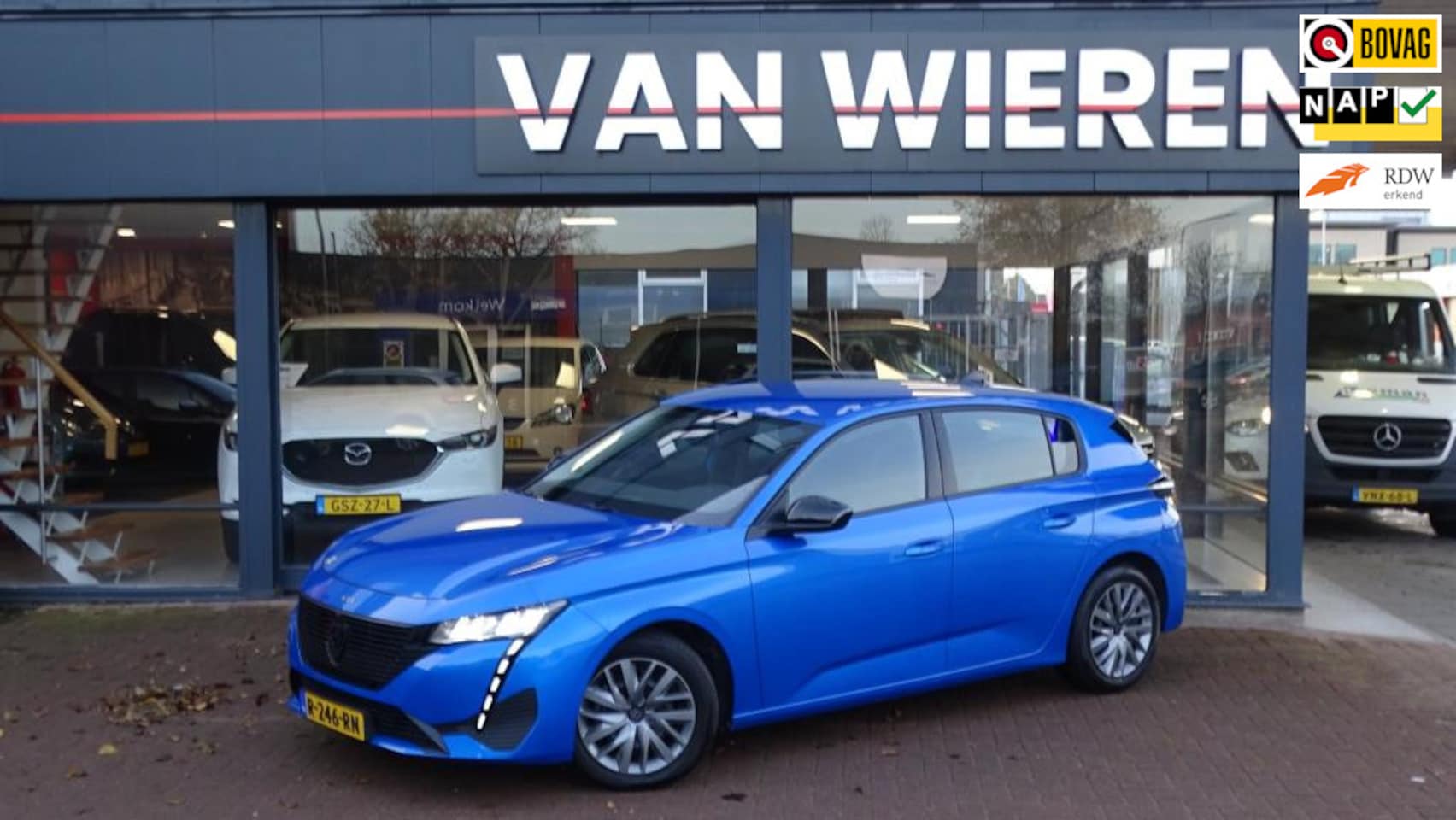 Peugeot 308 - 1.2 PureTech Active Pack Business Navi LED Clima Lage KM - AutoWereld.nl