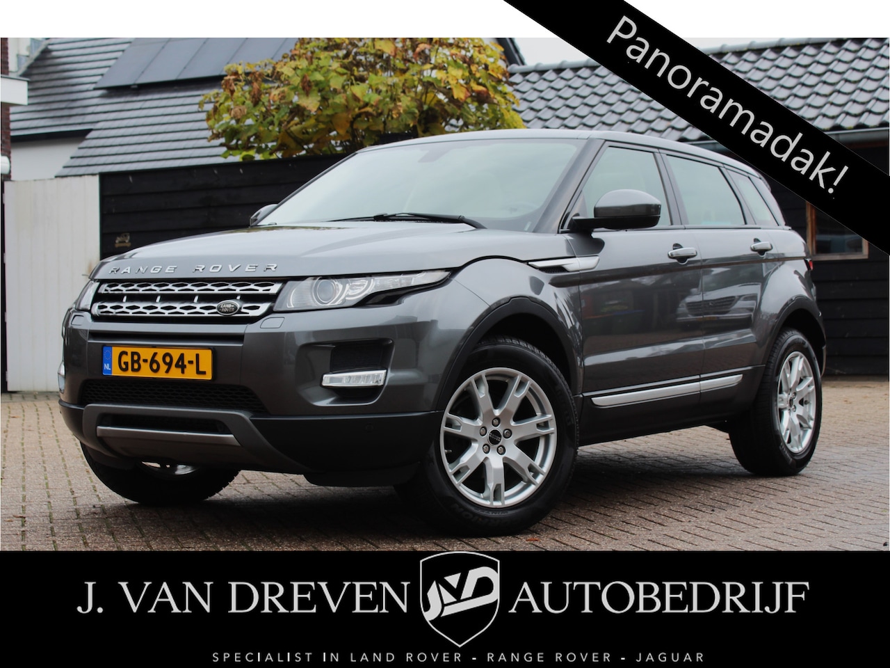 Land Rover Range Rover Evoque - 2.0 Si 4WD Prestige - Leder / Navi / Panoramadak / Stuurverwarming / Elec. Verw. stoelen! - AutoWereld.nl