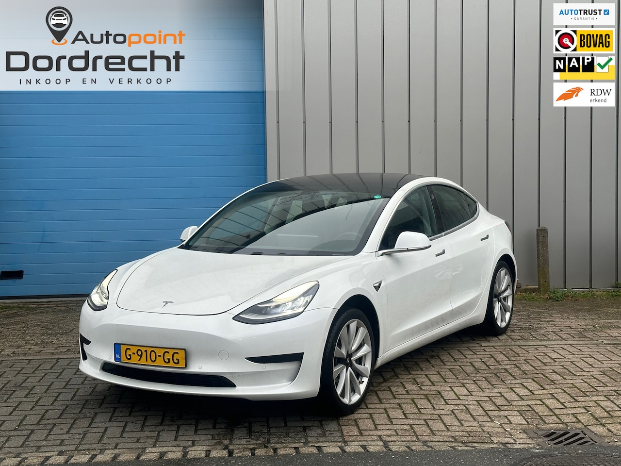 Tesla Model 3 - Standard RWD Plus 60 kWh 66645 KM PANO EERSTE EIG - AutoWereld.nl