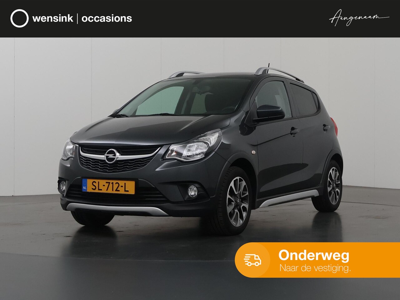 Opel Karl - 1.0 Rocks Online Edition | Airco | Parkeersensoren | Cruise Control | Lederen Stuurwiel | - AutoWereld.nl