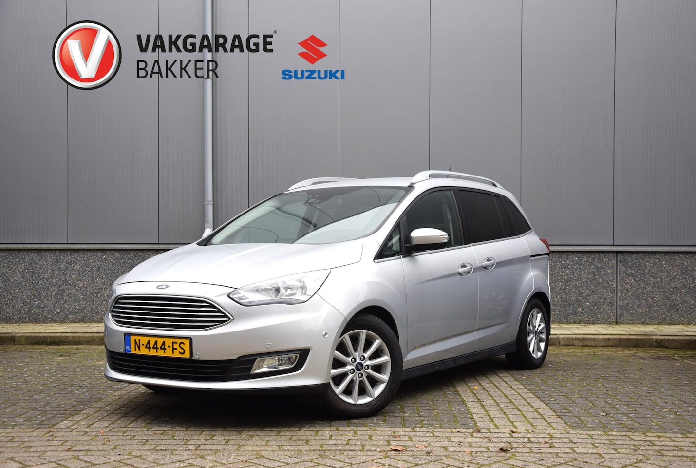 Ford Grand C-Max - 1.0 Titanium 7p. | Parkeersensoren | Cruise control | Navigatie | - AutoWereld.nl