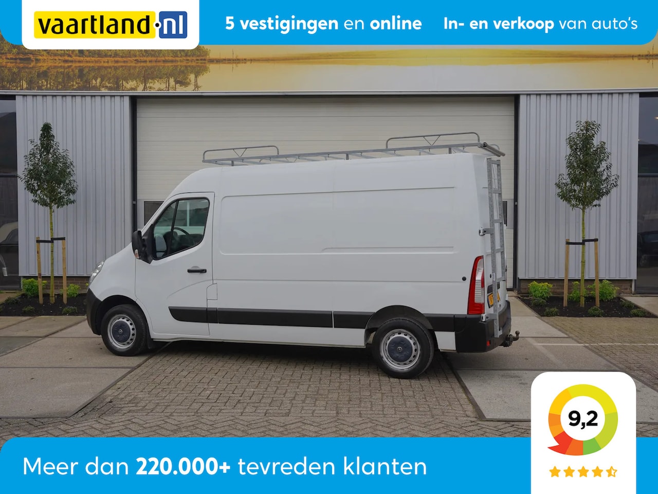 Opel Movano - 2.3 CDTI L2H2 3Persoons [ Trekhaak Airco Imperiaal ] - AutoWereld.nl