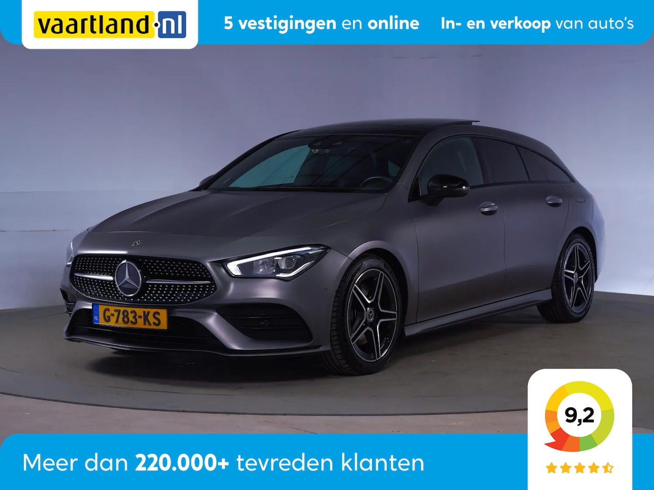 Mercedes-Benz CLA-klasse Shooting Brake - 200 Solution AMG Aut [ Panoramadak Sfeerled DAB Keyless Carplay ] - AutoWereld.nl