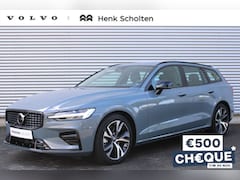 Volvo V60 - B4 AUT7 197PK Plus Dark, Elektrisch Verstelbare Voorstoelen Met Geheugen, Lederen Bekledin