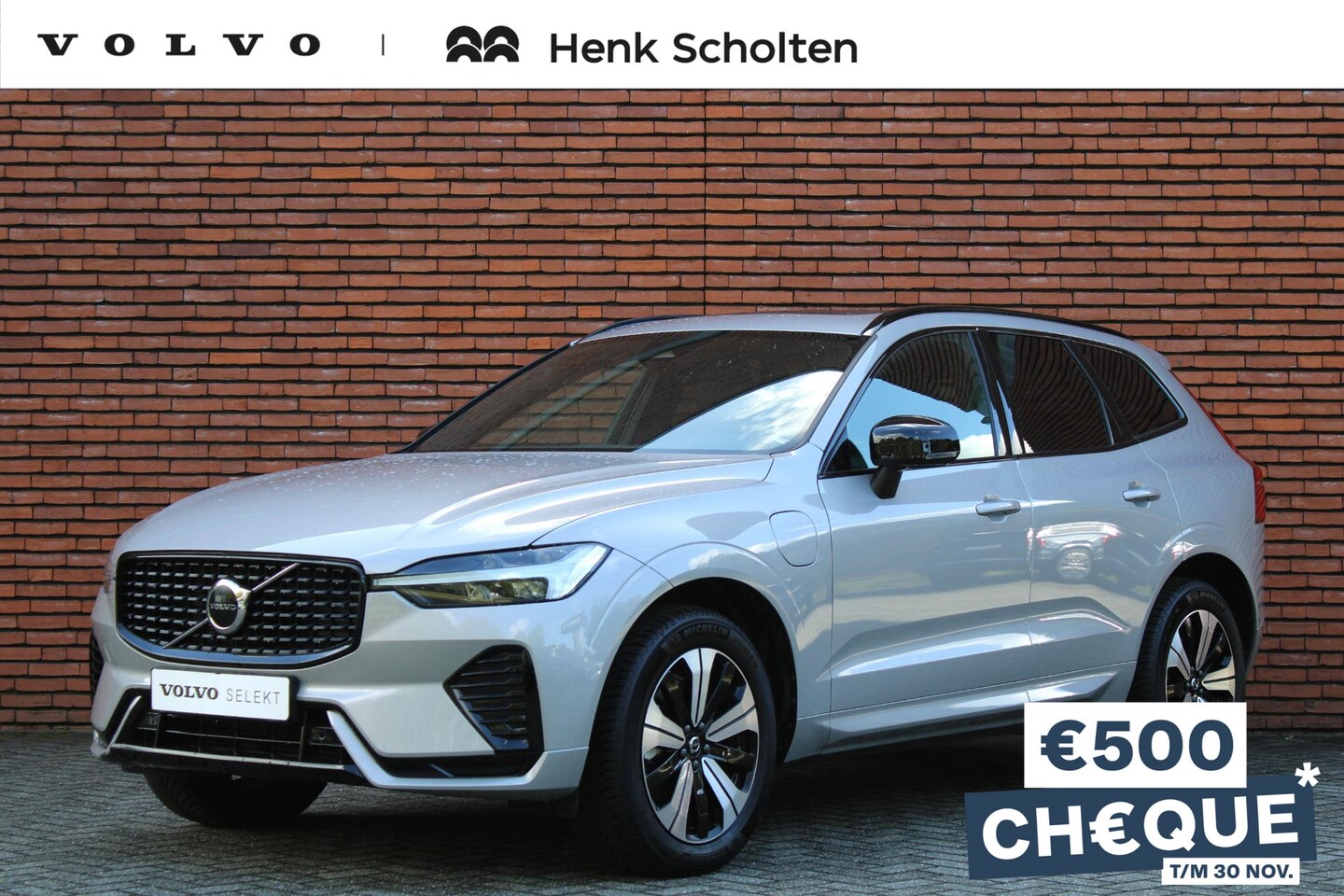 Volvo XC60 - Recharge T6 350PK AWD Plus Dark, Adaptieve Cruise Control, Pilot Assist, Harman/Kardon aud - AutoWereld.nl