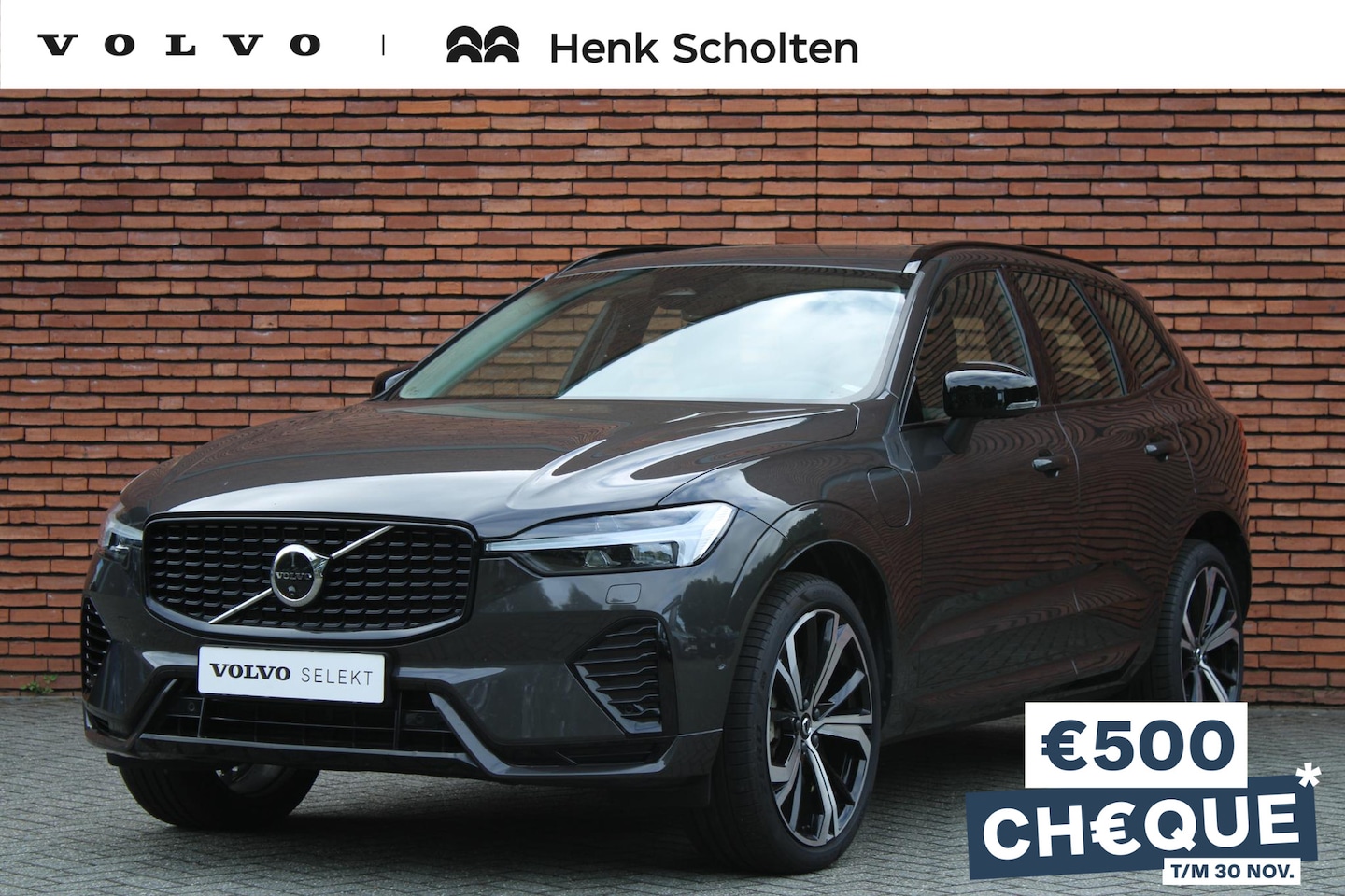 Volvo XC60 - T6 AUT8 350PK AWD Ultimate Dark, Panoramadak, Head-Up Display, BLIS Dodehoekdetectie, Elek - AutoWereld.nl