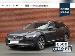 Volvo V90 - T8 Recharge AUT8 455PK AWD Ultimate Bright, Nappa leder met stoelventilatie en massagefunc