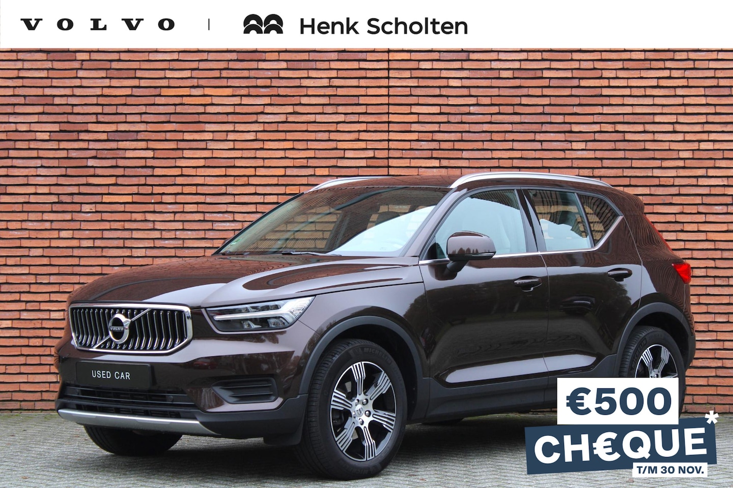 Volvo XC40 - T3 AUT8 163PK Inscription, Achteruitrijcamera, Stuurwiel Verwarmd, Electronic Climate Cont - AutoWereld.nl