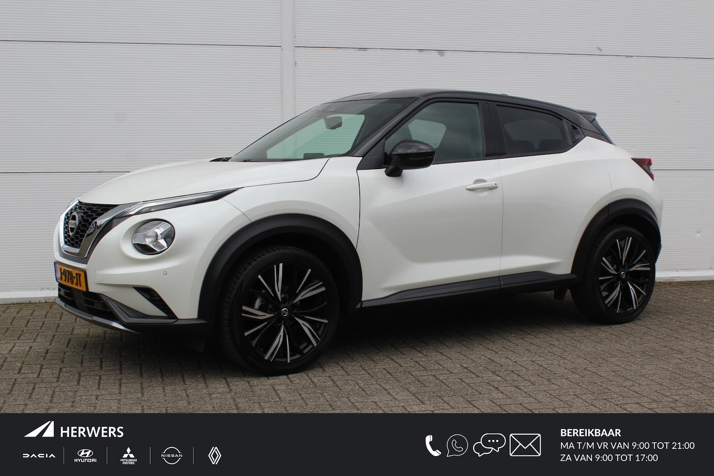 Nissan Juke - 1.0 DIG-T 114 N-Design / Trekhaak (1250 KG) / Navigatie + Apple Carplay/Android Auto / Cli - AutoWereld.nl