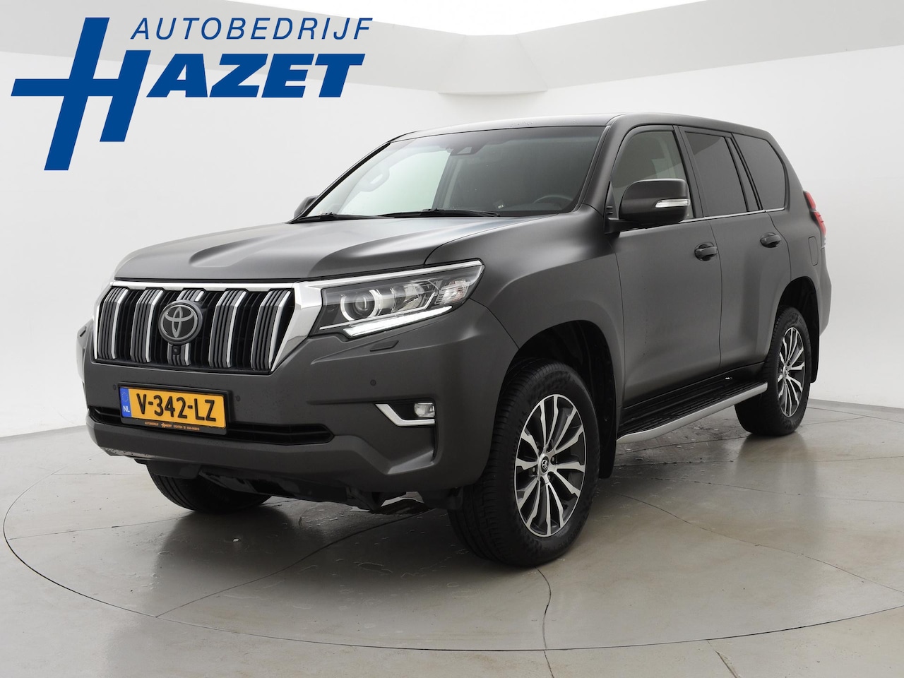 Toyota Land Cruiser - 2.8 D-4D-F 5-PERSOONS GRIJS KENTEKEN ALLE OPTIES - EXECUTIVE - MAT BRUIN - AutoWereld.nl