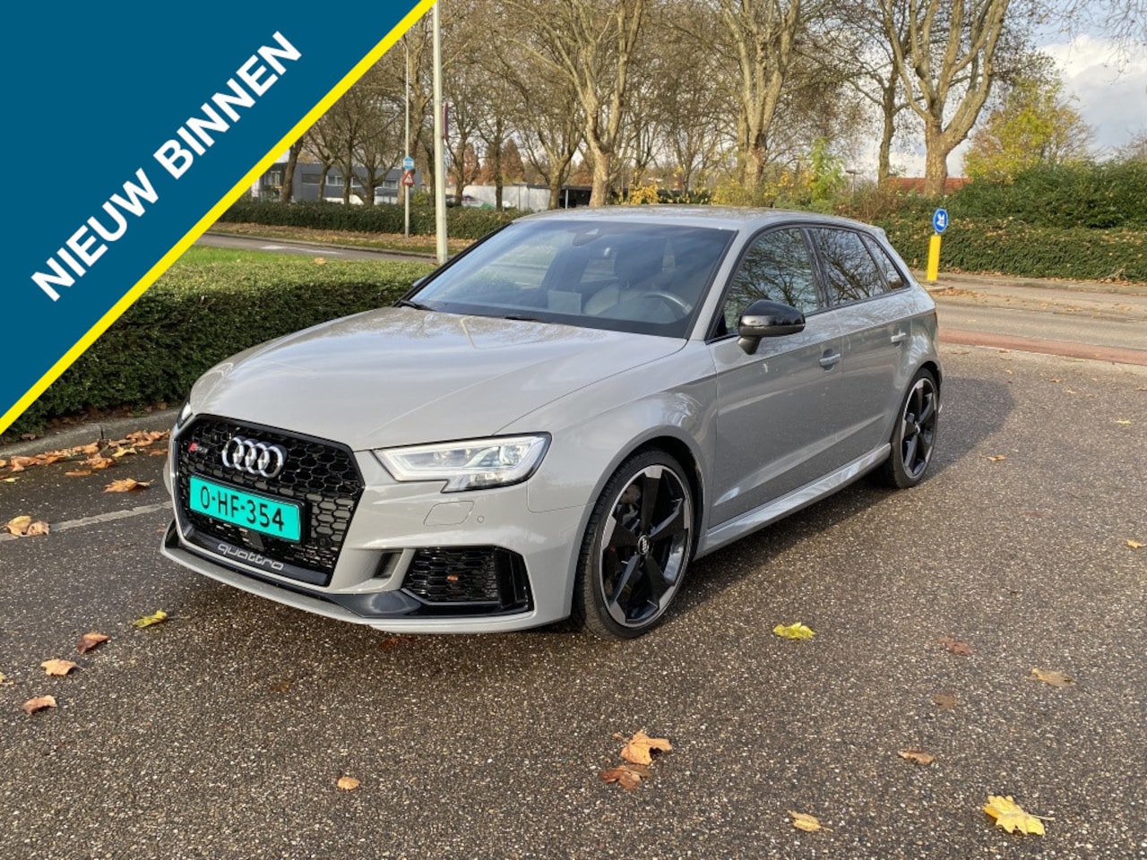 Audi A3 Sportback - 2.5 TFSI RS3 quattro 2020 Nardo Grey - AutoWereld.nl