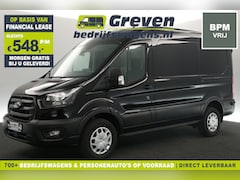 Ford Transit - 2.0 EcoBlue L2H2 130PK | BPM Vrij | Airco Cruise Carplay Navigatie PDC 3 Persoons Trekhaak