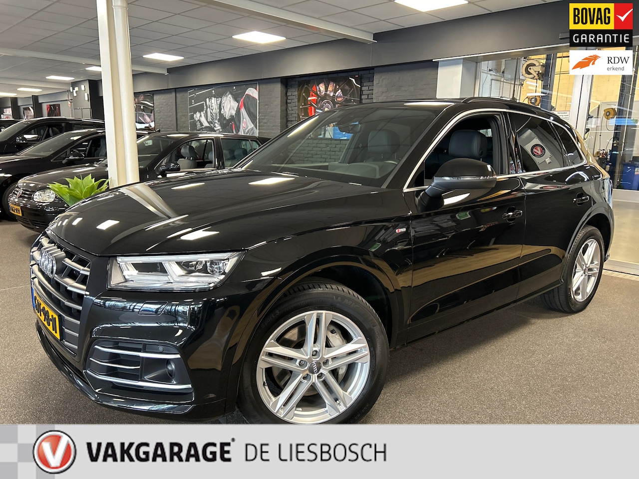 Audi Q5 - 55 TFSI e quattro S-line / Panorama-dak / leder-alcantara / Led-matrix - AutoWereld.nl