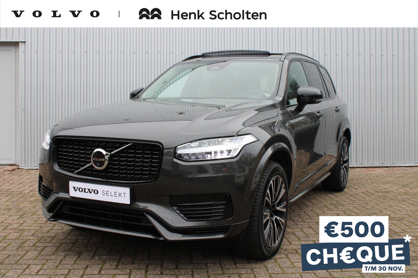 Volvo XC90 - T8 AUT8 456PK Ultimate Dark, 360 Graden Camera, Getint Glas Achter, Luchtvering, Adaptieve - AutoWereld.nl