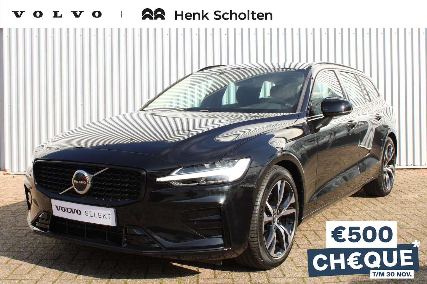 Volvo V60 - B4 Plus Dark, Achteruitrijcamera, Semi elektrische trekhaak, Leder interieur, Google Servi - AutoWereld.nl